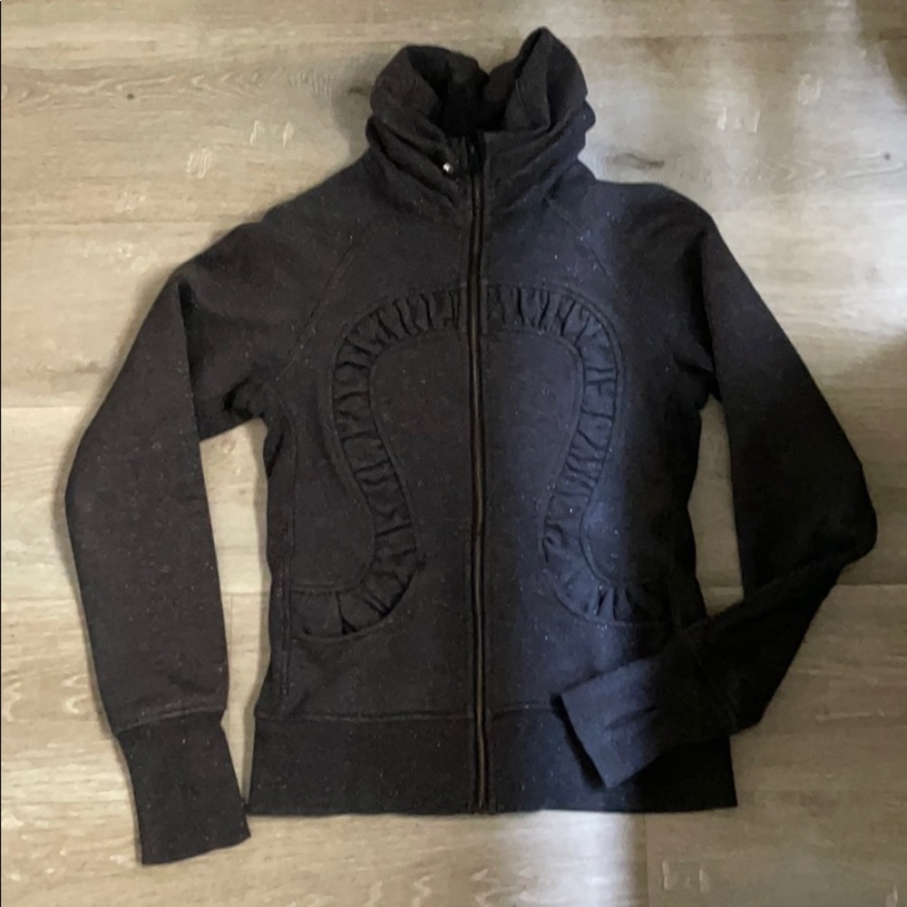 Lululemon limited edition sparkly scuba zip up!